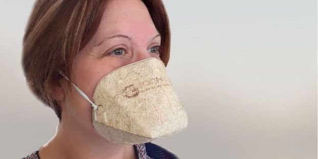 Avec le Covid, l'arrivée de masques recyclables en chanvre bio.