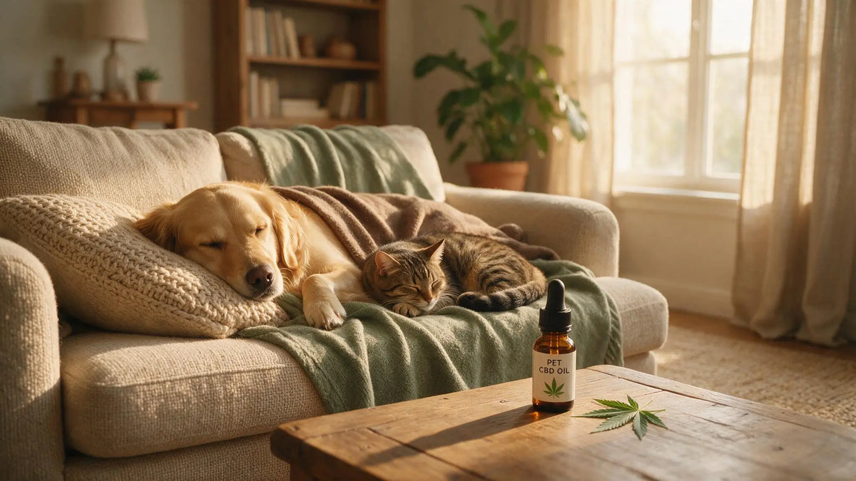 CBD pour le stress des animaux : comment apaiser votre chien ou votre chat ?