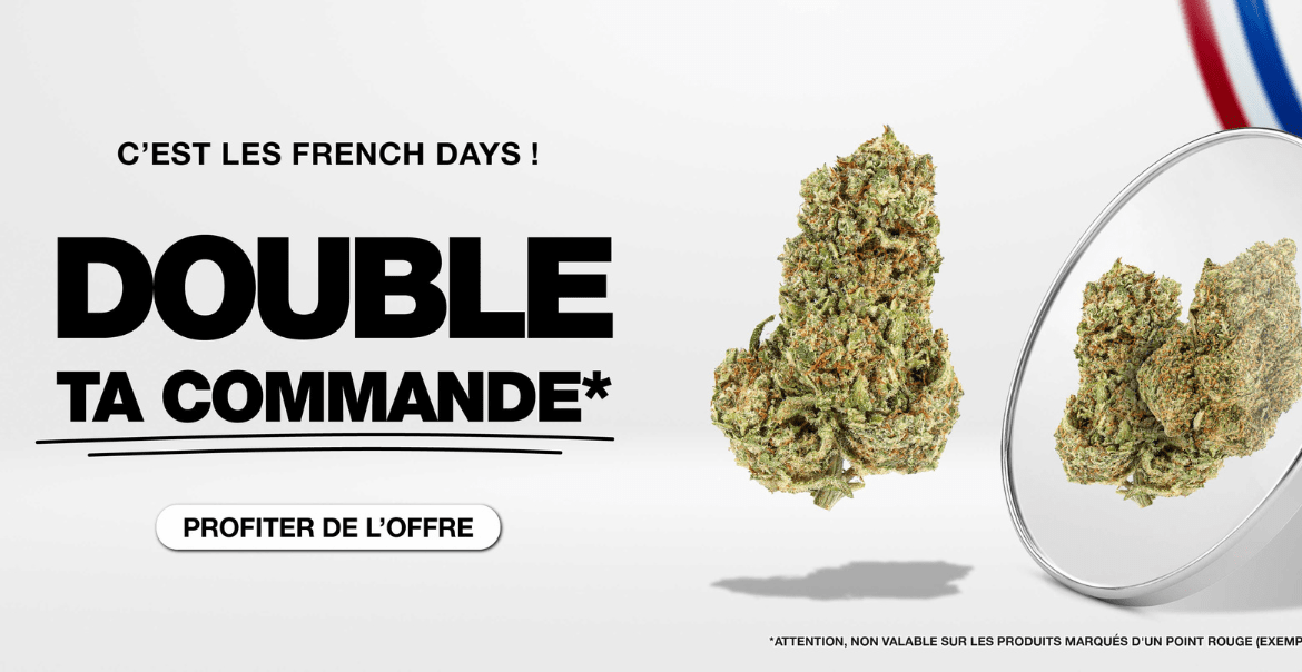 French Days CBD 2025 : Commande doublée sur tout le site Deli Hemp !