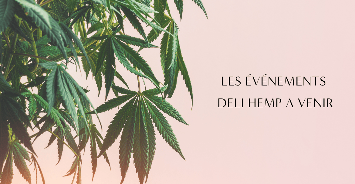 Les évènements Deli Hemp à venir