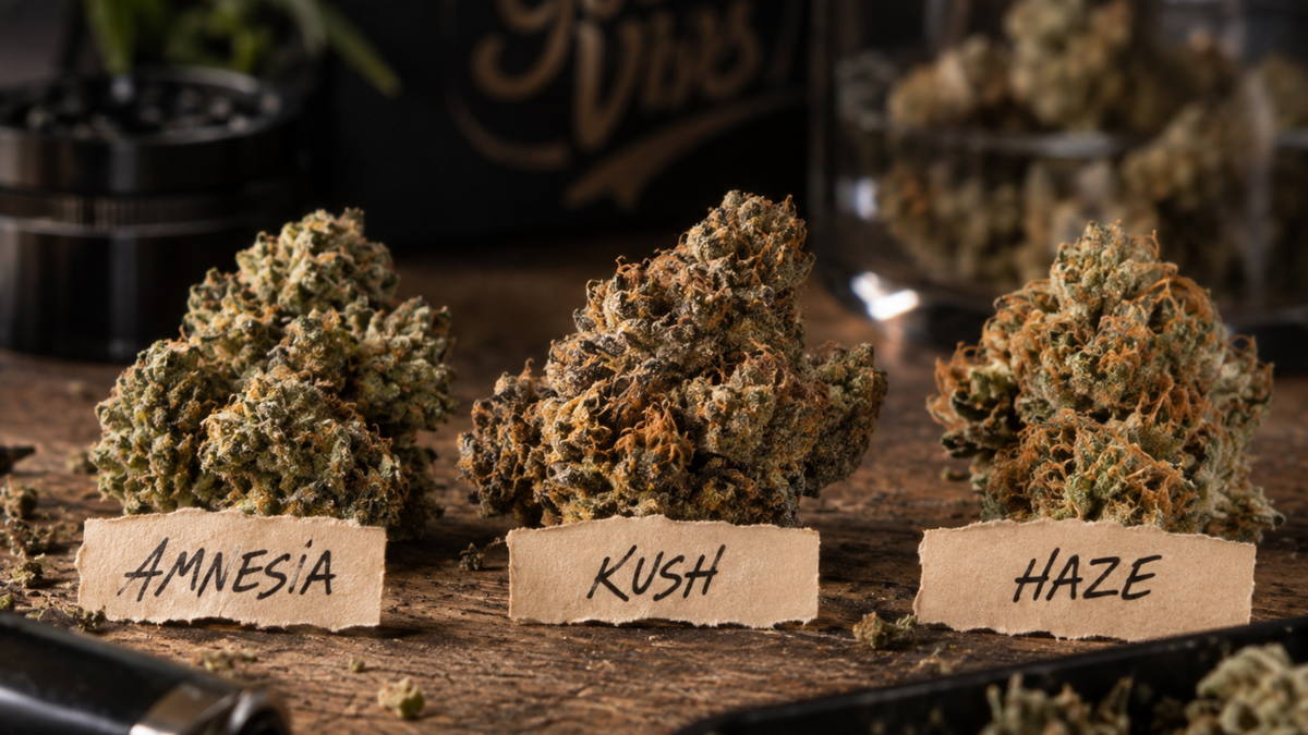 Amnesia, Kush, Haze : que veulent dire les noms des fleurs CBD ? Imagen