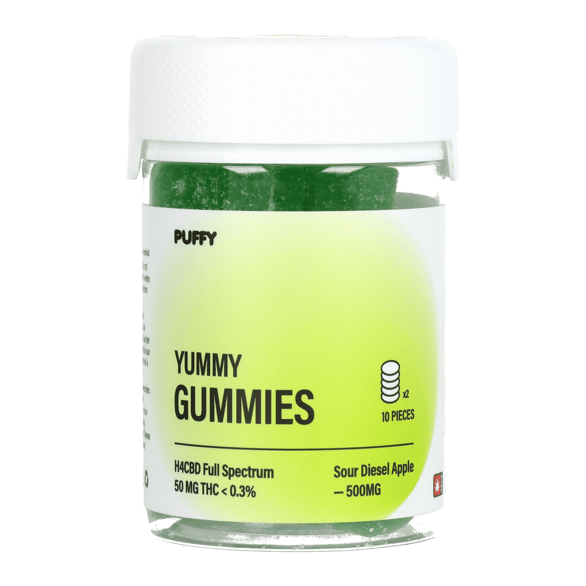 GOMINOLA CBD - DELTA-9 SOUR DIESEL APPLE
