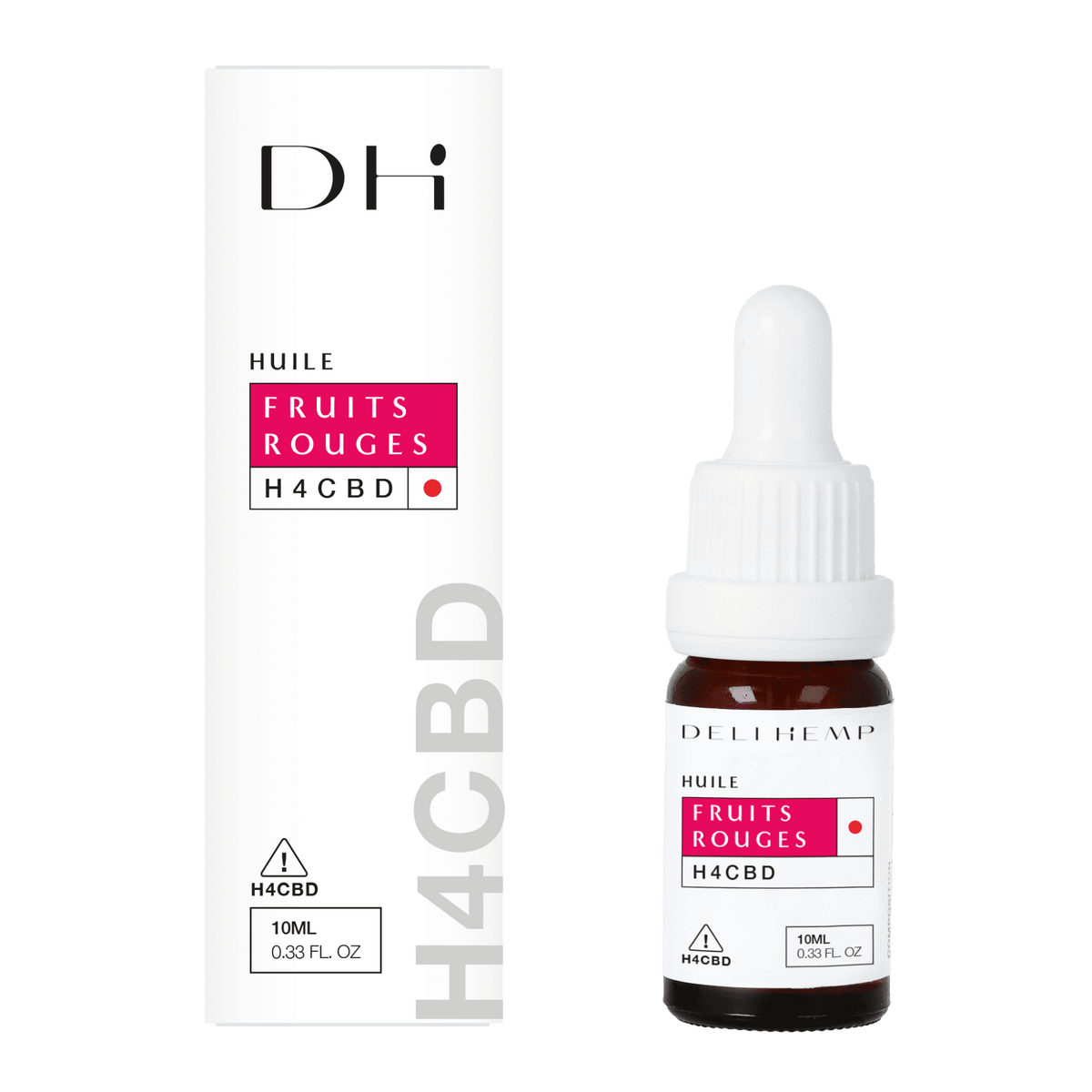 HUILE H4CBD - FRUITS ROUGES 5% H4CBD